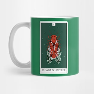 Cicadas Tarot Card Cicada Whisperer 2024 Mug